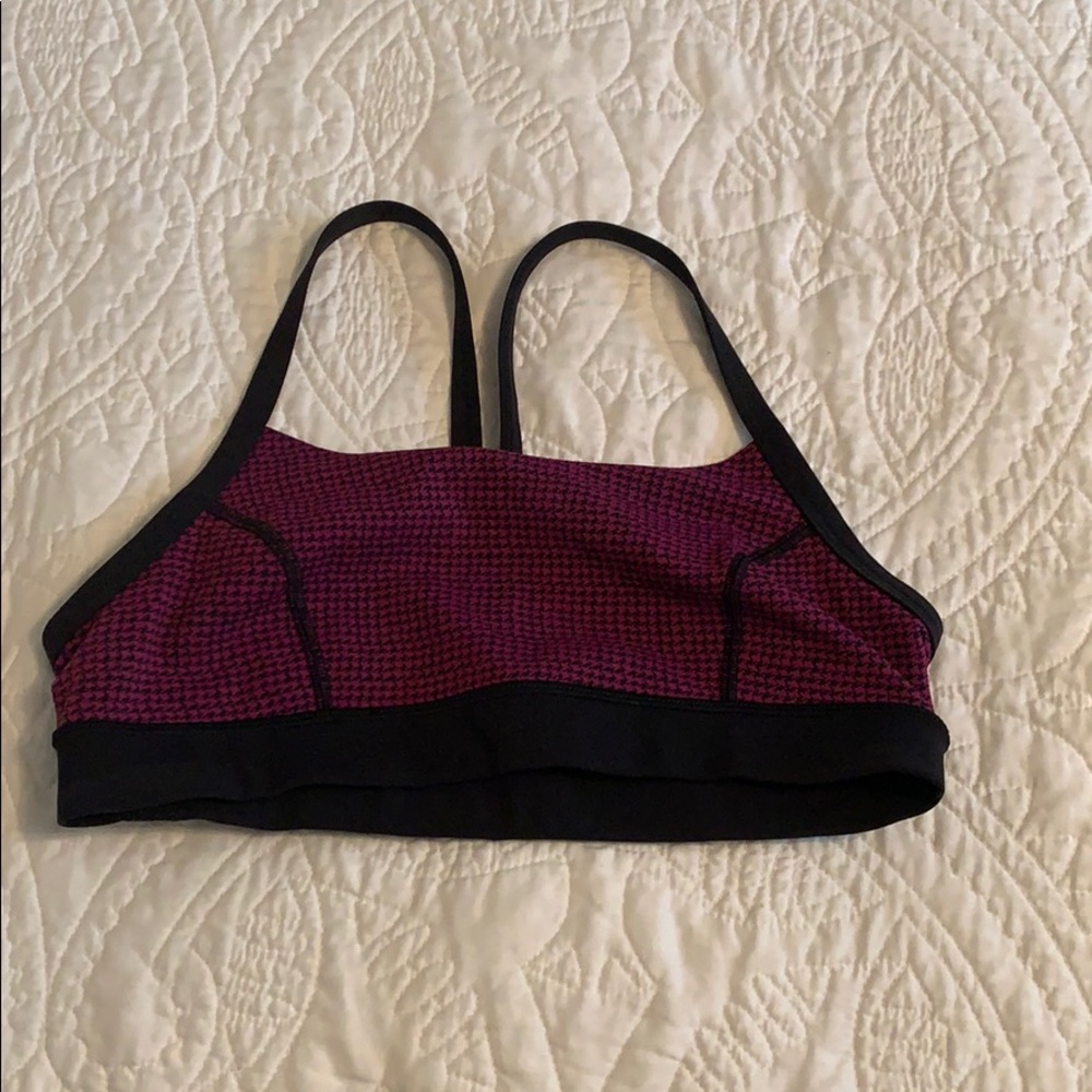 Lululemon Purple/Black Sports Bra